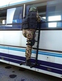 High Professional Counter Terrorism Equipment 1.46 M Height Aluminum Alloy Material