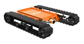 Small tracked robot chassis