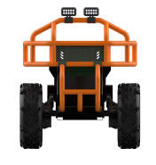 Rescue is accompanied by transport robots