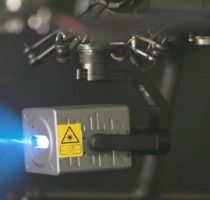 Remote Projection Onboard Laser Projector Visible Light Camera