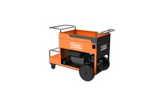 Light weight Mobile Compressed Air Foam System driven by an independent gasoline engine