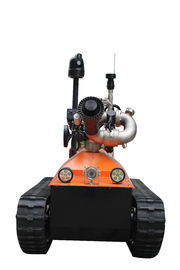 48V Fire Fighting Equipment 0-1.6m/S Speed Remote Control Fire Fighting Robot
