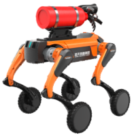 Quadruped Inert Gas Fire-Fighting Robot Dog Can Quickly Adapt to Reconnaissance, Inspection, Security and Emergency Situations
