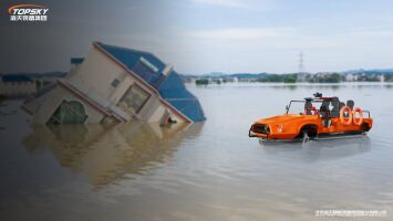 ความจุ: 6 คน เรือแอมฟิเบียส ใช้ชาสีล้อ เดินทางบนพื้นที่ทุกชนิด